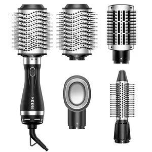 SKIMI Hair Dryer Brush with Tool Set for Straightening/ Drying/ Curling/ Styling