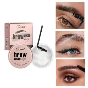 Wild Eyebrow Cream Natural Shaping Liquid Transparent Colorless Gel Brow Freeze Gel Shaping Eyebrow Soap Eyebrow Gel Gifts For Women Homecoming DressesTravel Essentials Beach Essentials Makeup Skin Care