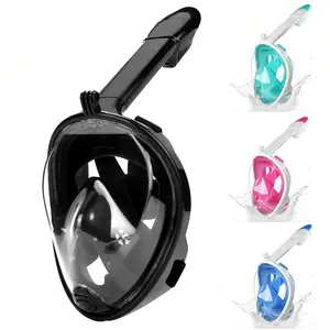 Professional Snorkeling Diving Mask Underwater Scuba Full Face Snorkel Mask Anti Fog Goggles for Adult Swimming Equipment