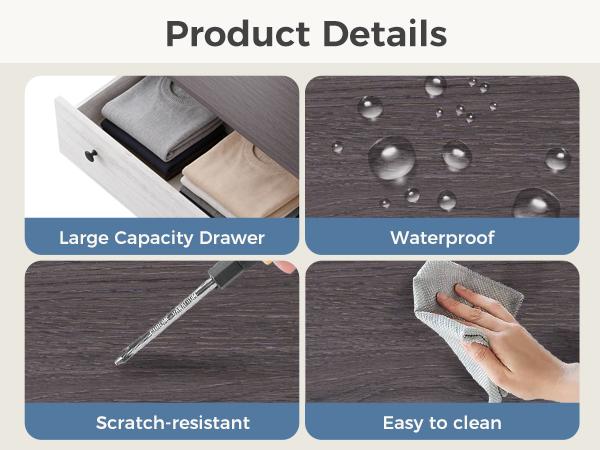 Farmhouse Wooden 6 Drawers Dresser for Bedroom, Vintage Wide Chest of Drawers for Living Room, Wood Storage Dressers Organizer Farmhouse Wooden 6 Drawers Dresser for Bedroom, Vintage Wide Chest of Drawers for Living Room, Wood Storage Dressers Organizer