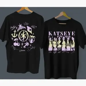 Retro Katseye Vintage, Sweatshirt, Katseye Beautiful Chaos, Katseye Kpop Shirt, Katseye Gnarly, Gabriela Hoodie, Katseye Soft is Strong RTE