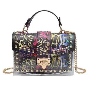 Lux Graffiti Crossbody Bag