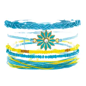 Flower Power Bracelet Stack