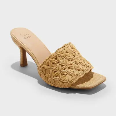 Zara Asymmetric Heeled Sandals TikTok Shop - Main Image
