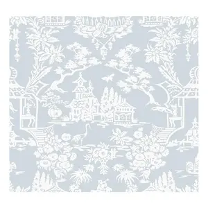 NextWall Garden Chinoiserie Peel and Stick Wallpaper