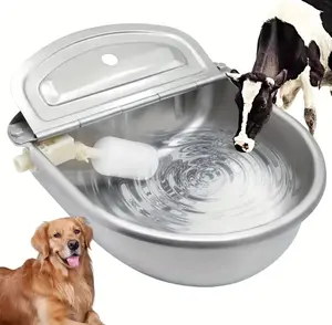 Damaly Outdoor Gravity-Fed Pet Water Dispenser Bowl