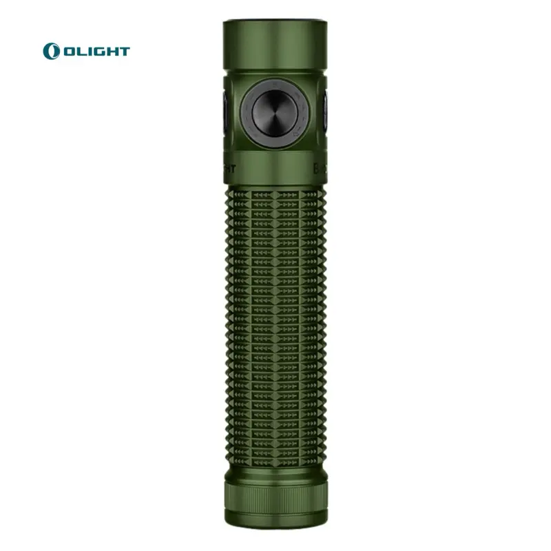 Olight Baton 4 Pro Rechargeable Dual Switch EDC Cool White LED Flashlight OD Green