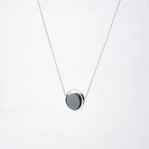 Hematite Spinning Anxiety Necklace