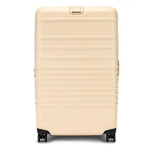 BEIS The Medium Check-In Roller in Beige BEIS The Medium Check-In Roller in Beige