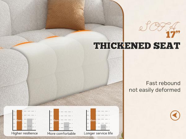 75" Cloud Loveseat Sofa in a Box, No Assembly Required Comfy Deep Seat Boneless Couch, Modern Small Couches for Living Room, Bedroom, Apartment 75" Cloud Loveseat Sofa in a Box, No Assembly Required Comfy Deep Seat Boneless Couch, Modern Small Couches for Living Room, Bedroom, Apartment