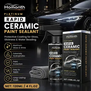 Complete Detailing Spray - Car Wax, Waterless Wash and Ceramic Coating - Paint Protection for Cars, Trucks, Bikes and SUVs