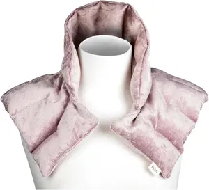 Kozi Warm & Cooling Herbal Aromatherapy Neck & Shoulder Plush Wrap for Soothing Muscle Pain and Tension