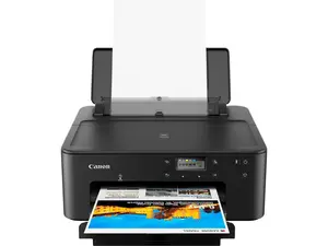 Canon PIXMA TS702a Compact Wireless Inkjet Printer #3109C022AA - High Performance, 350 Sheets Capacity, Voice-Activated Printing, 15-IPM Print Speed