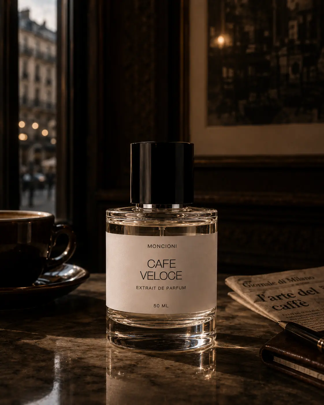 Moncioni Cafe Veloce Handcrafted Perfume