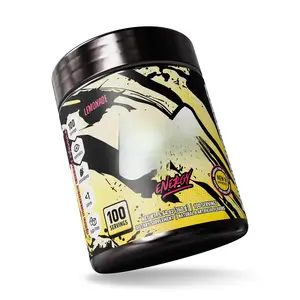 Gaming Energy Lemonade Powder (100 Servings) - Keto-Friendly Nootropic  Organic Caffeine