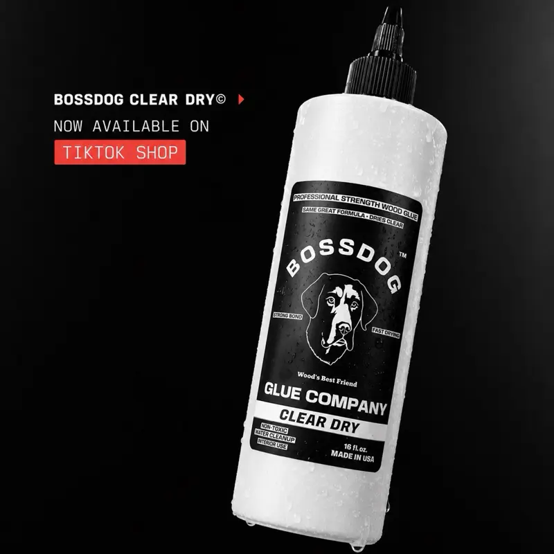 BOSSDOG Wood Glue/Clear Dry