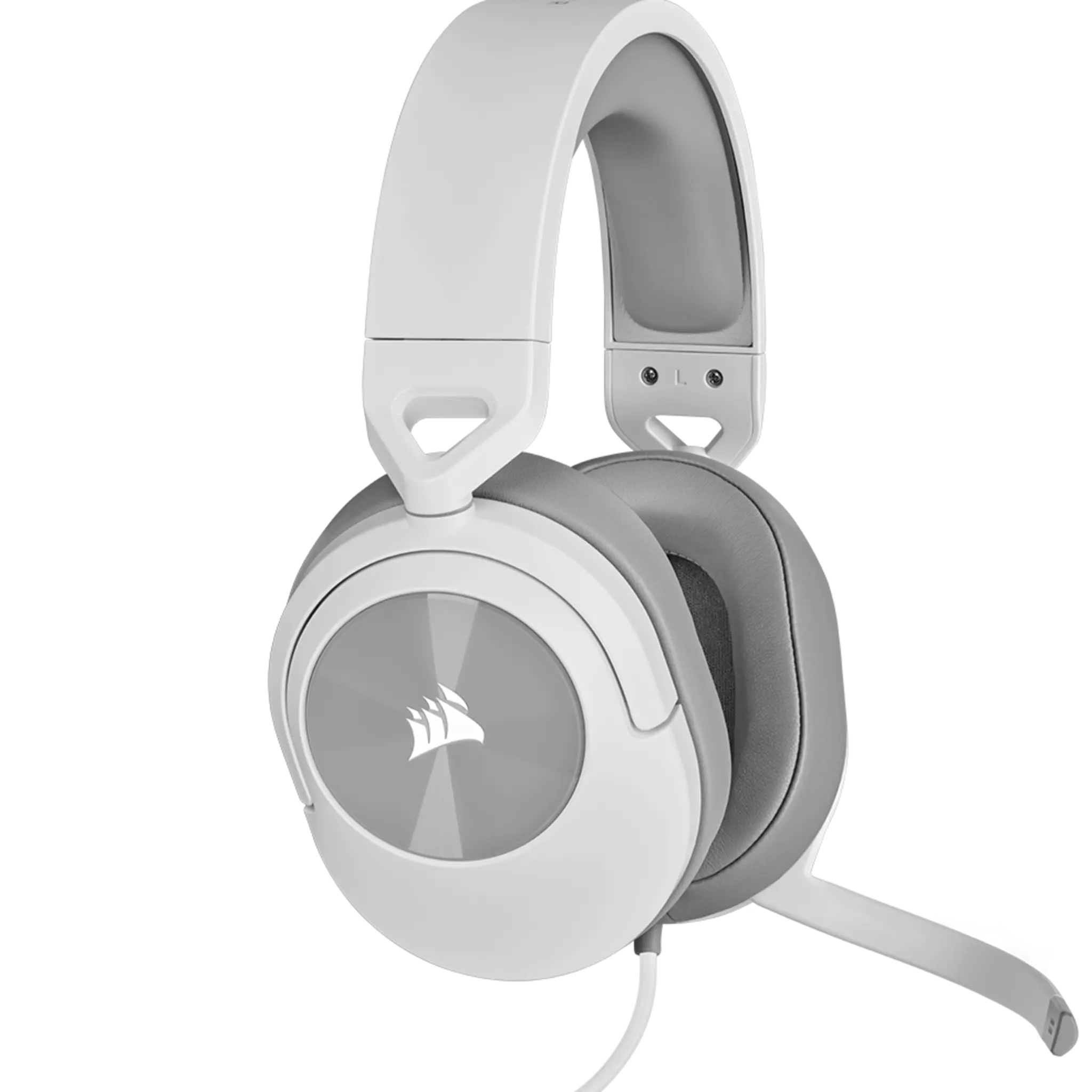 HS55 STEREO Wired Gaming Headset — White
