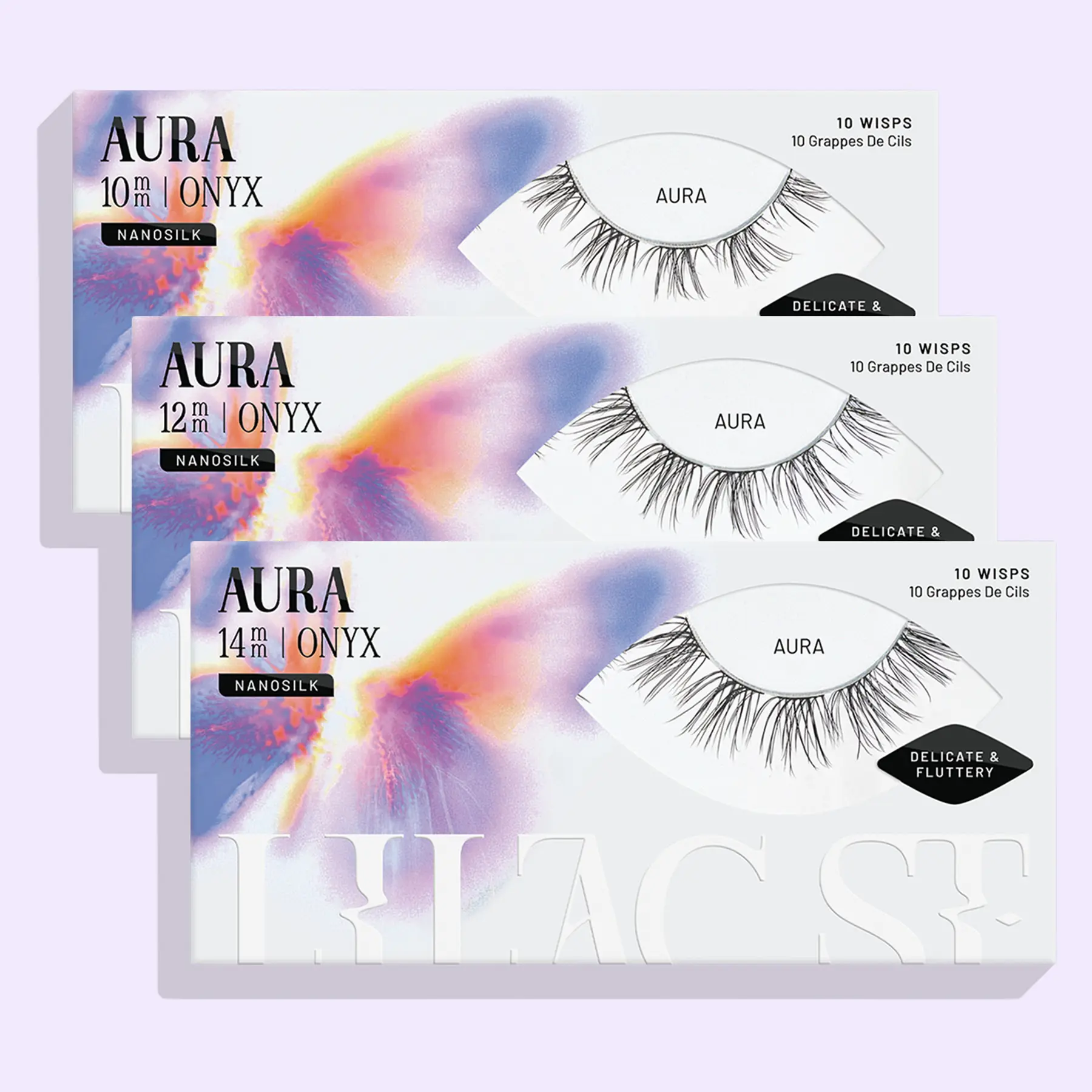 Lilac St. NanoSoft Lash Clusters 3 Pack, Lightweight Korean Silk, Multi-Day Wear, C/D Curl, Refill Lilac St. NanoSoft Lash Clusters 3 Pack, Lightweight Korean Silk, Multi-Day Wear, C/D Curl, Refill