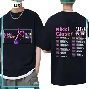 Nikki Glaser Alive And Unwell Tour 2024 T Shirt Tee