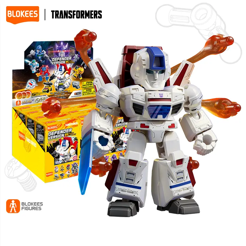 Transformers Blokees Transformers Star Edition 05 Officially Licensed Construction Set for Fans Aged 8 and Up The probability of hidden items is 1/144