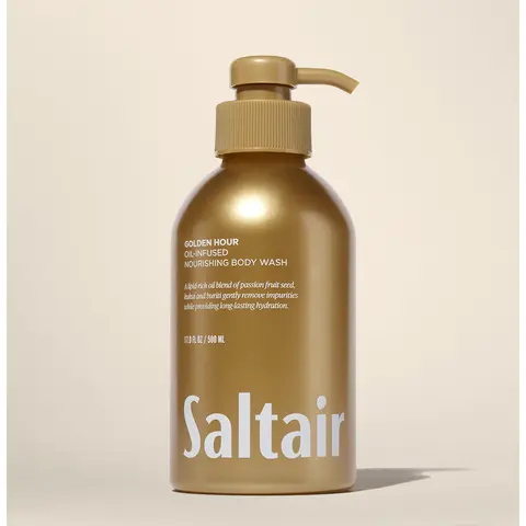 Saltair Golden Hour Oil-Infused Nourishing Body Wash - 17 fl oz - Radiant Sunflower, Juicy Pineapple, Fresh Coconut