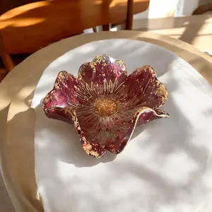 Handmade Resin Bowl, Large Resin Bowl, Home Decor Ideas, Decorative Bowl