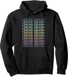 House Music - Techno EDM Music DJ Pullover Hoodie