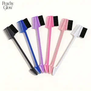 3 in 1 Hair Edge Brush Double Sided Hair Comb Pack Smooth Brush Comb Grooming