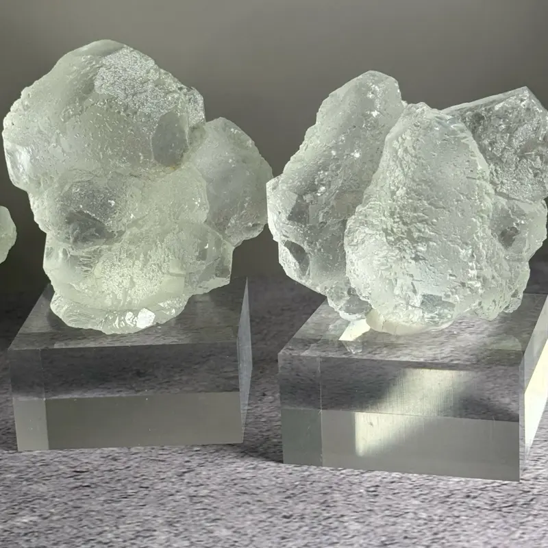 Translucent Green Fluorite Crystal Specimen