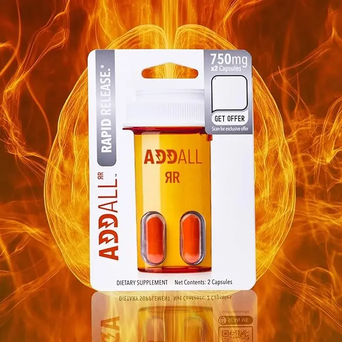 Rapid Release Supplement (12 Pack) - Alternative Brain Supplement & Energy - Science Backed Formula