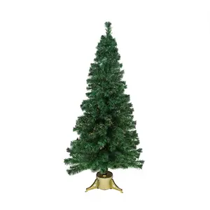 Northlight 7' Lit Color Changing Fiber Optic Ch ristmas Tree