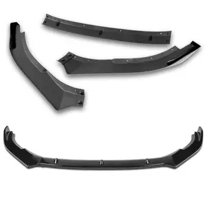 Sport-Style Front Bumper Lip Body Kit Spoiler Compatible with 2010 - 2013 Volkswagen Golf MK6 GTI Model Only Bumper