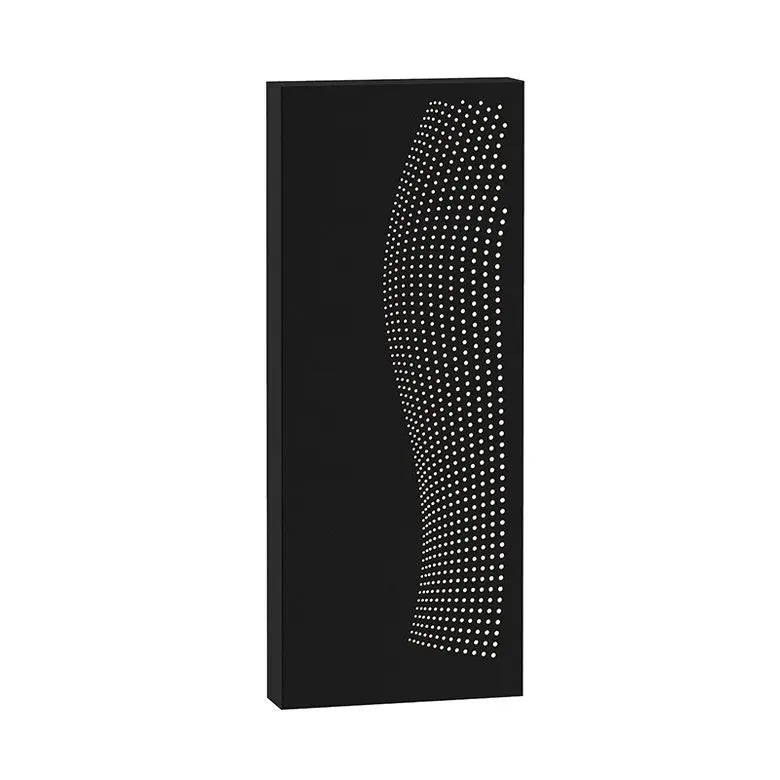 Dotwave Rectangle LED Sconce With Gradient Pinholes For Soft, Glare-Free Illumination