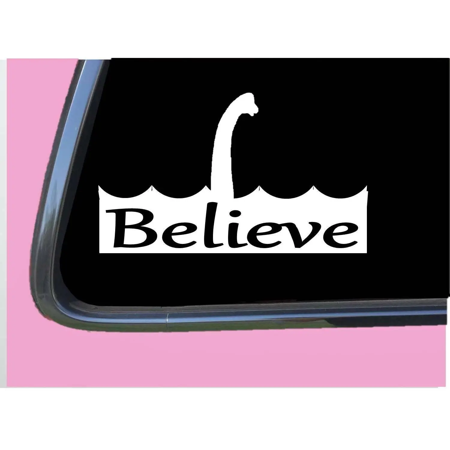 Loch Ness Monster Believe Decal TP166 6" Vinyl Nessie stickers