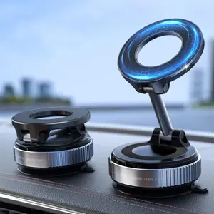360° Adjustable Magnetic Suction Cup Car Phone Holder for MagSafe - Ultimate Stability & Convenience for Your Drive