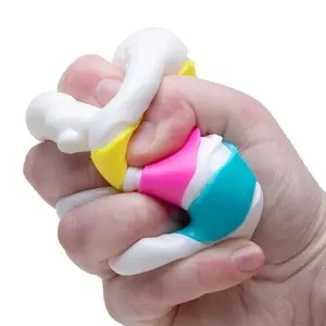 Non-Toxic Stress Relief Squeeze Toy Set, Pizza & Cake Shapes Mini Gift Box, Sensory Interactive Companion, Ideal Relaxing Leisure Choice