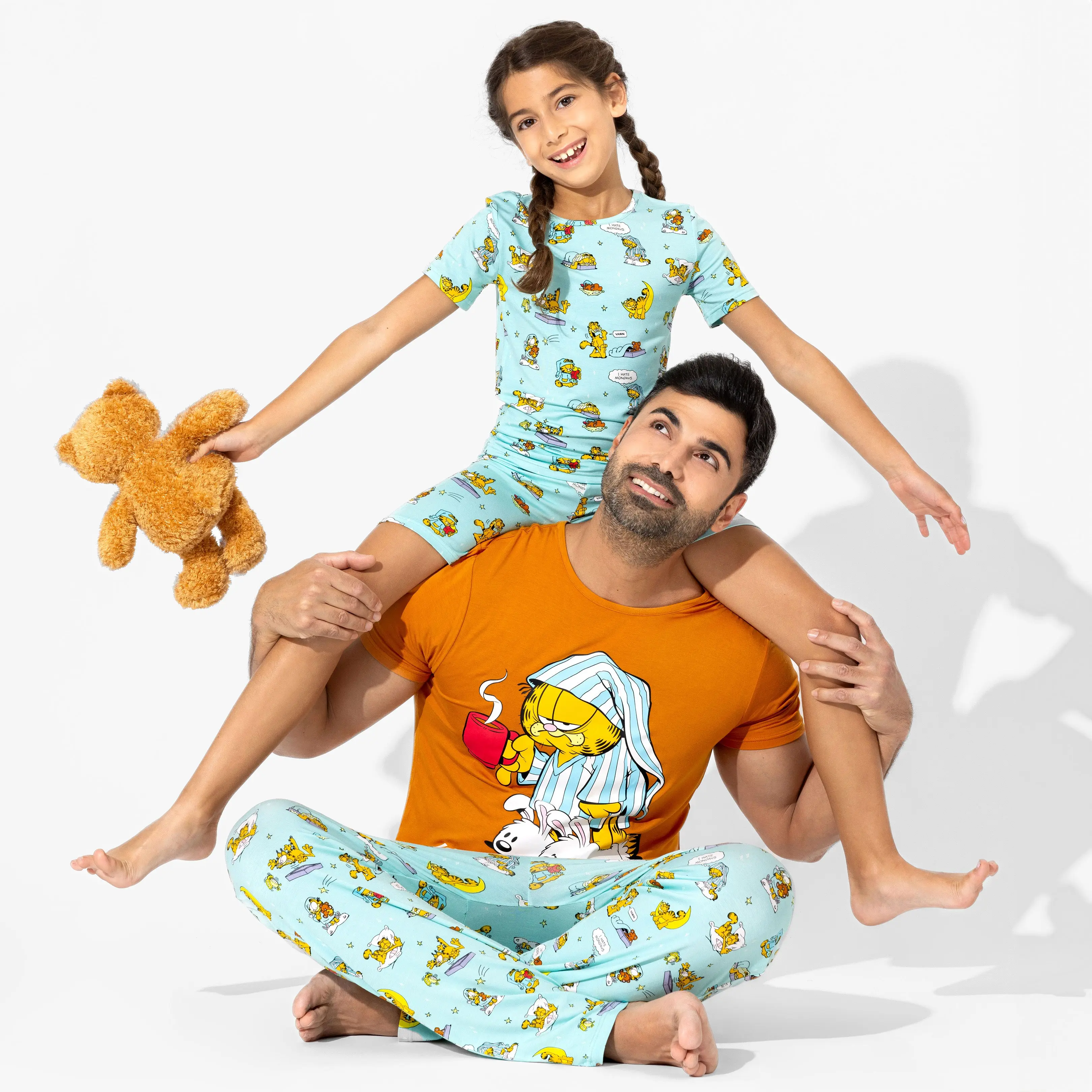 Garfield: Lazy Mondays Bamboo Kids Pajama Short Set