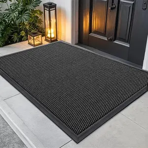 Honeycomb Scraper Mat | Powerful mud and sand removal, waterproof and stain-resistant, making doorway cleaning a breeze!