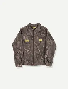 Genuine Leisure Jacket - Black Camo