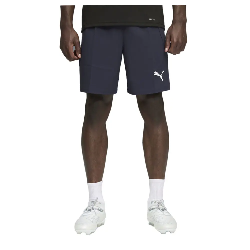PUMA Mens Team Final Shorts Casual Bottoms Casual - Blue