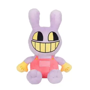 Hot The Amazing Digital Circus Plush Clown Ragatha pomni Cartoon Jax Doll Joker Plush Soft Stuffed Sofa Decorate Christmas Gift
