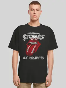 The Rolling Stones T-Shirt, US Tour '78, Oversize Heavy Men T Shirt