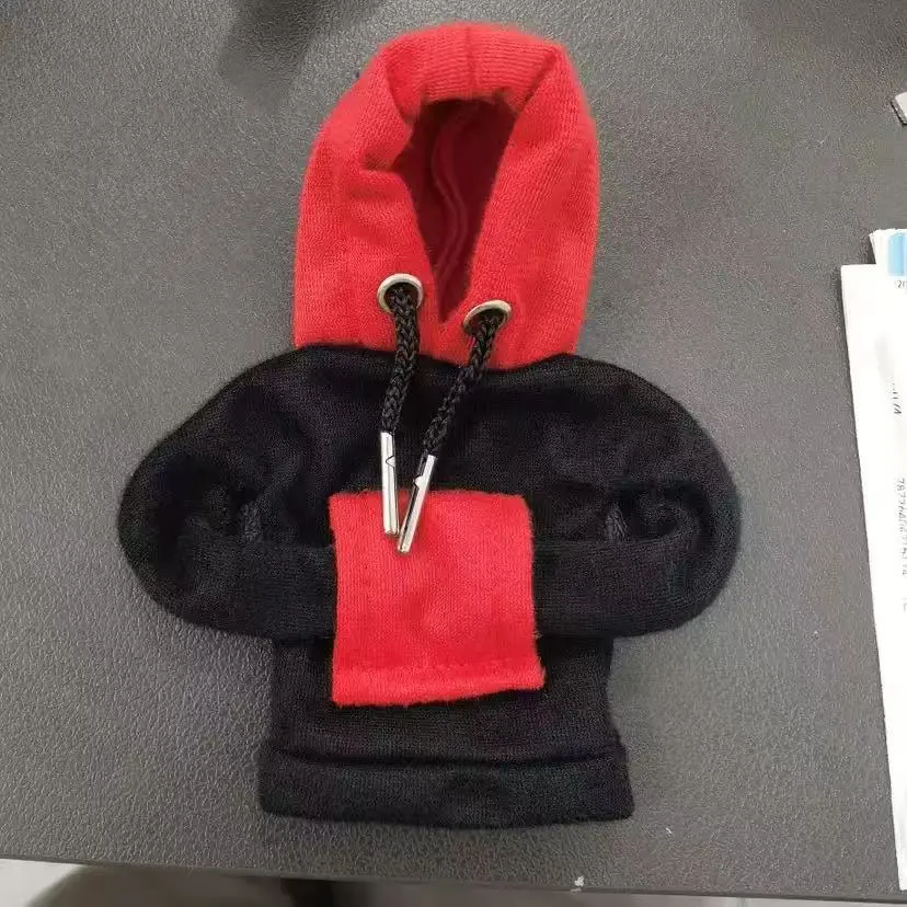 Mini Car Gear Shift Cover Hoodie, Interior Gear Knob Fashion Shirt Decoration, Stylish Car Accessory, Automatic Shift Knob, 1 Piece