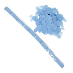 Baby Blue Tissue Confetti - Speed Load Cannon Sleeve (1/4lb)