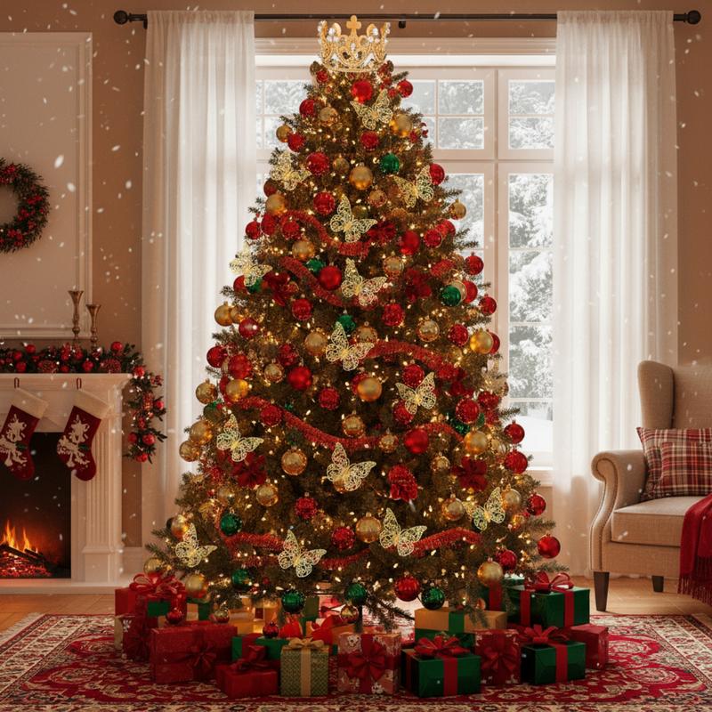 24/36 Pcs Valentine Gift Glitter Roses Bouquet Set DIY Fake Flowers Bouquet with 3D Butterflies Crowns Alphabet Stickers & Ribbons for Girlfriend Wife Mom Friend Women Gift Perfect for Valentine's Day Birthday Engagement Wedding Anniversaries Graduation