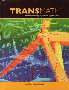 USED Book - TransMath Understanding Algebraic Expressions Grades 6-8 by John Woodward (Hardcover) - english