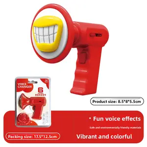 Voice Changer, Small Horn, Handheld Funny Megaphone, Tricky Creative Microphone, Big Mouth, Novelty Toy, Prank Gift