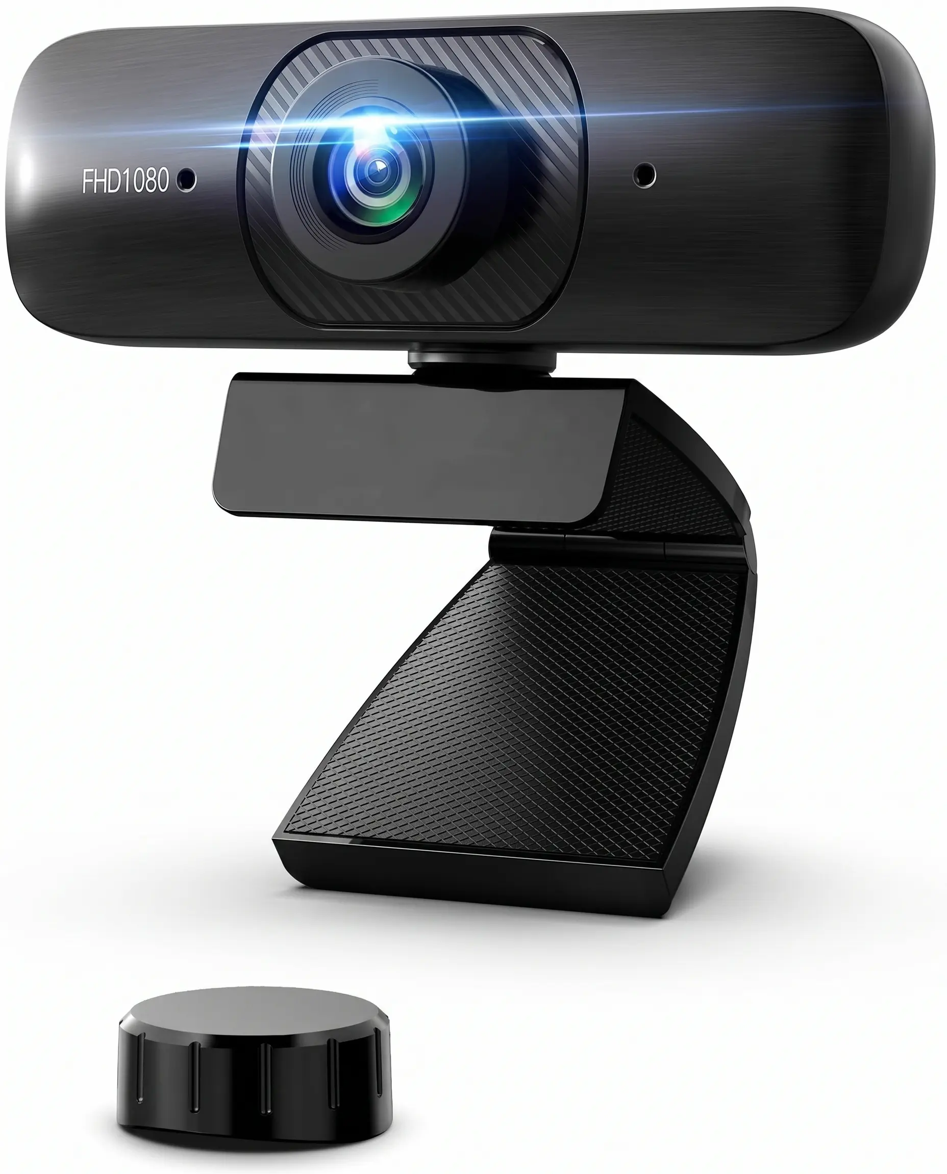 Webcam with Microphone, 1080P USB Web Cam for Desktop Laptop, Camera, 120-Degree Widescreen Streaming Web Camera for Video Calling Gaming Recording Conferencing