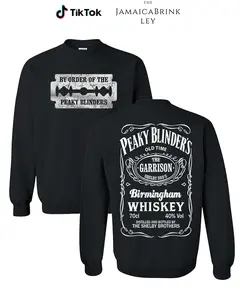 Tommy Shelby Peaky Blinders Shirt For Men- For Women, The Garrison Shelby Bro's Sweatshirt, The Shelby Brothers Movie Hoodie, Casual Cotton Tshirt