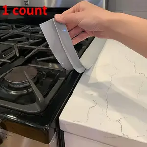 Silicone Stove Counter Gaps Strip, Smooth, Oil-proof & Anti-fouling Sealing Strip, Kitchen Counter Gaps Cover, Kitchen Hardware Accessories, Protector, Heavy Duty, Home